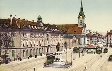 Burgerspital, Bubenbergplatz vor 1930